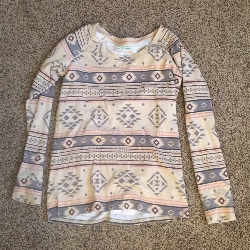 Patterned sweater